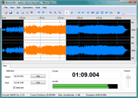 Audio Editor Screenshot